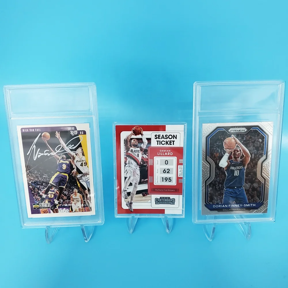 Ultrasonic Type Trading Card Protector case Graded Card Slab for Grading pokemon Yugioh Sports Card