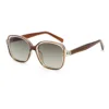 C4  yellow with translucent brown framegradual gray lens