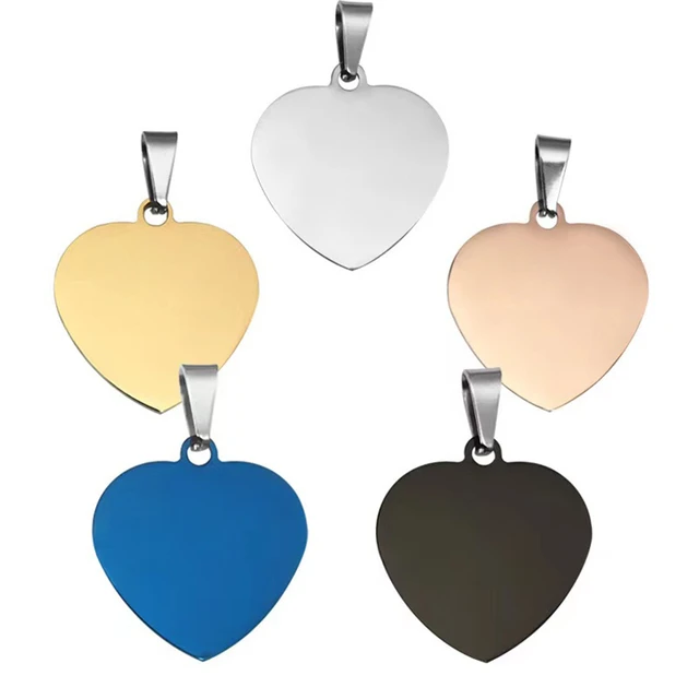 custom heart shape silicone stainless steel metal sublimation metal xvidos dog tag wholesale