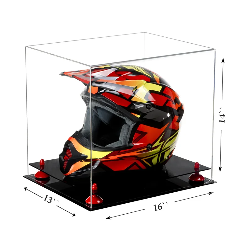 Clear Helmet Case Acrylic Display Case For 1/ 2 Scale Mini Helmet Buy