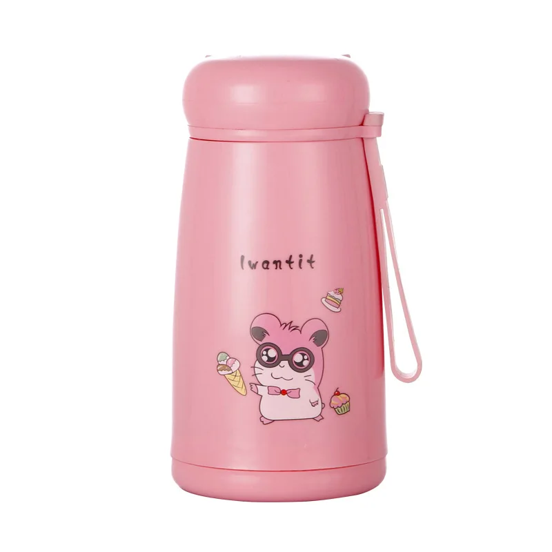 New Custom Logo Unbreakable Double Shell Cup Creative Glass Cup Portable INS Wind Simple Fresh Water Bottle Gift Cup