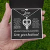 Collar - blanco - caja de regalo blanca y negra