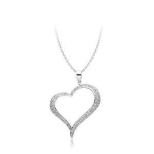 Keiyue Women Necklace 2026 Big love Heart Pendant Fashion Jewelry Necklaces Charm Necklace Jewelry