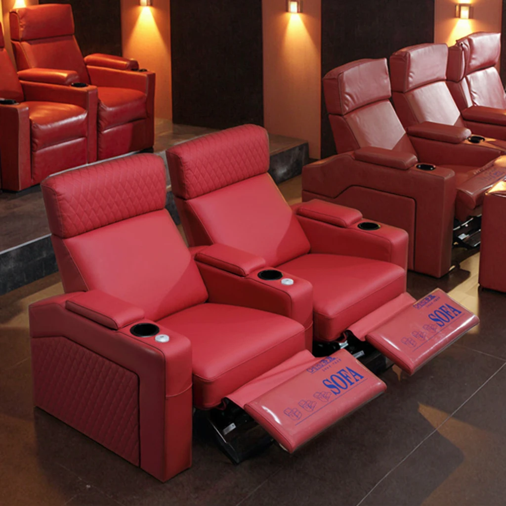 Couple Home Theater Seating Deals Top Selling VIP Home Theater