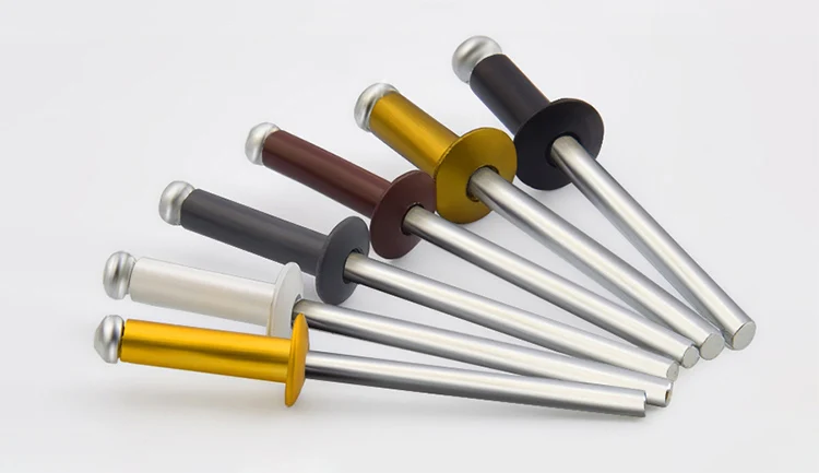 Color Painted Blind Rivet