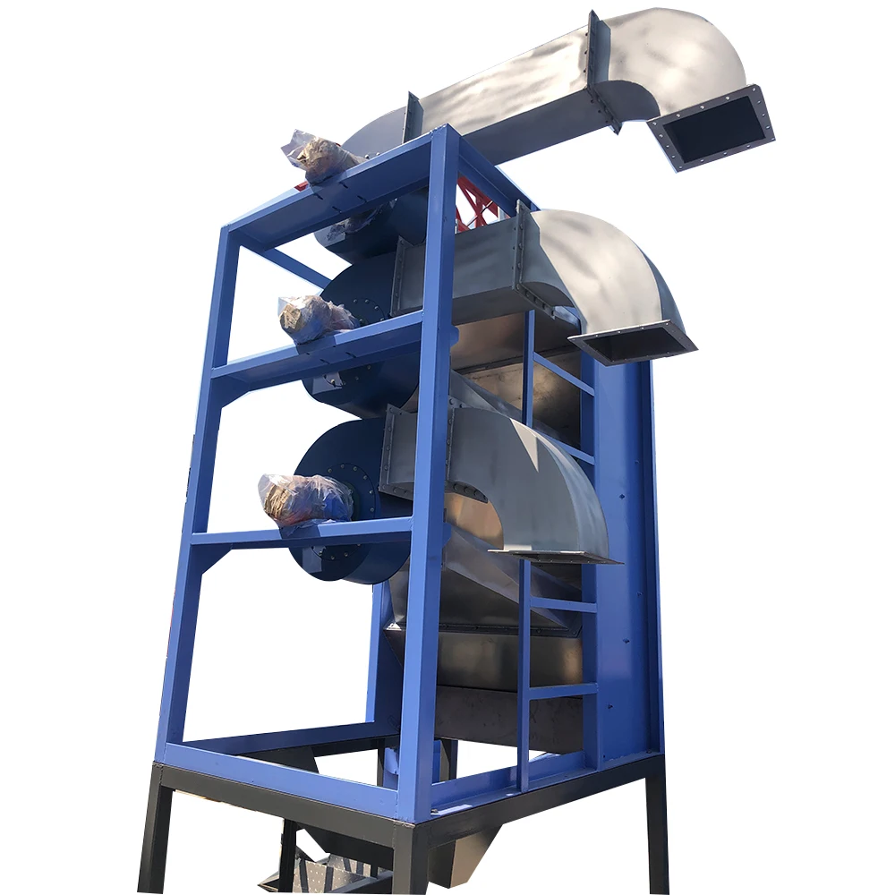 Zig Zag air Classifier Zigzag Separator for Pet Bottle Label Drink Bottle Z Classifier air Separator for Recycling Washing Line