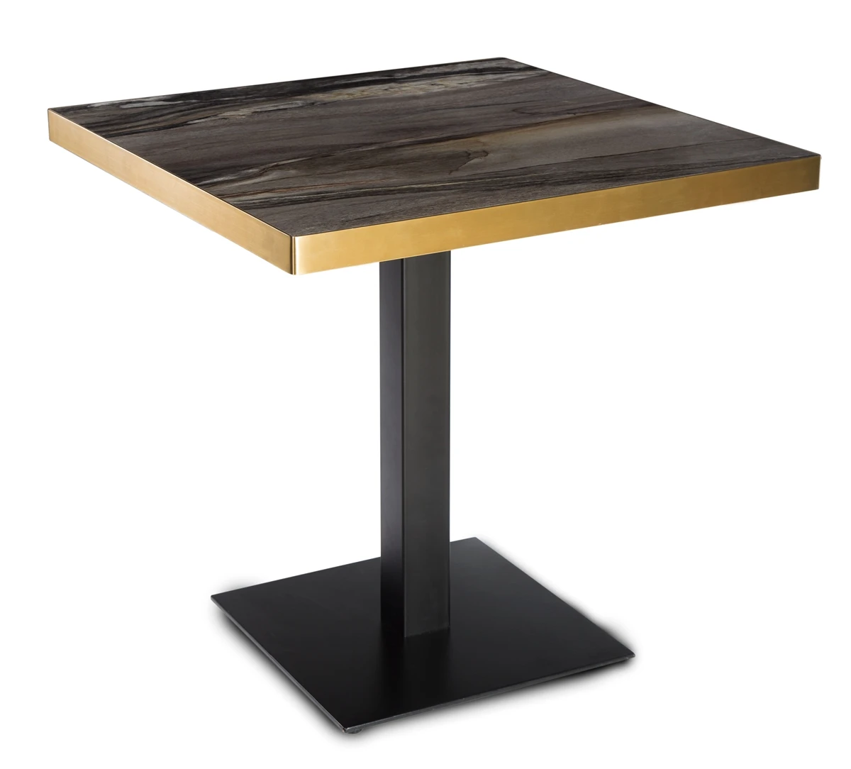 Square Round Light Luxury Formica Hpl Cafe Table For Bar Cafe
