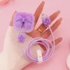 Estuche de carga morado