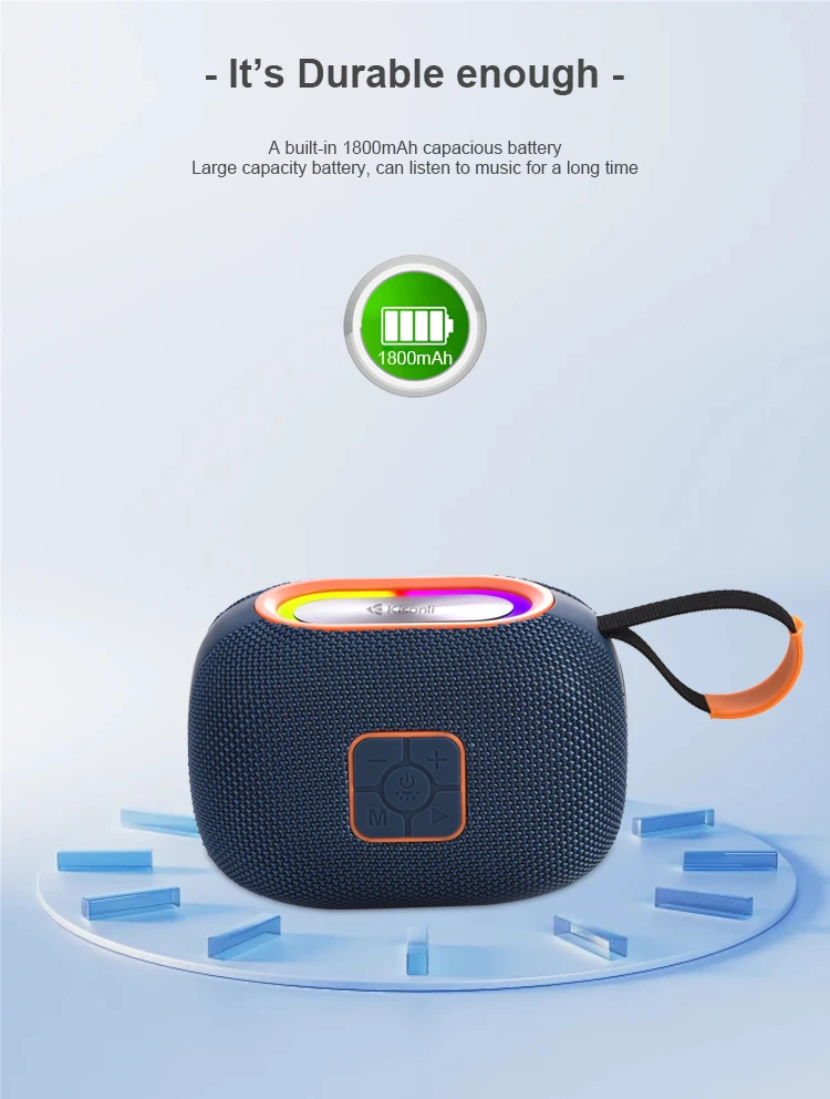 Kisonli G18 Waterproof Shower Bass Speaker Subwoofer External Speakers