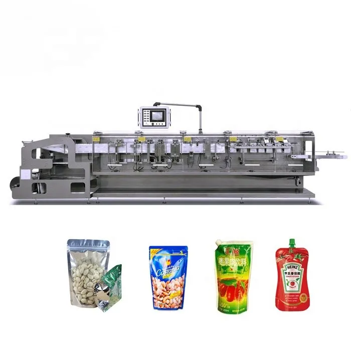 Автоматическая жидкостная пакеты с устойчивым дном из сока упаковочный аппарат для соуса дой-Пак разливочная машина упаковочная машина для жидкостей