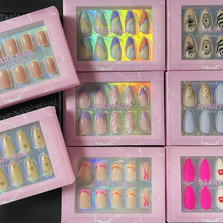 Press On Nails Vendor Wholesale Custom Design Private Label High