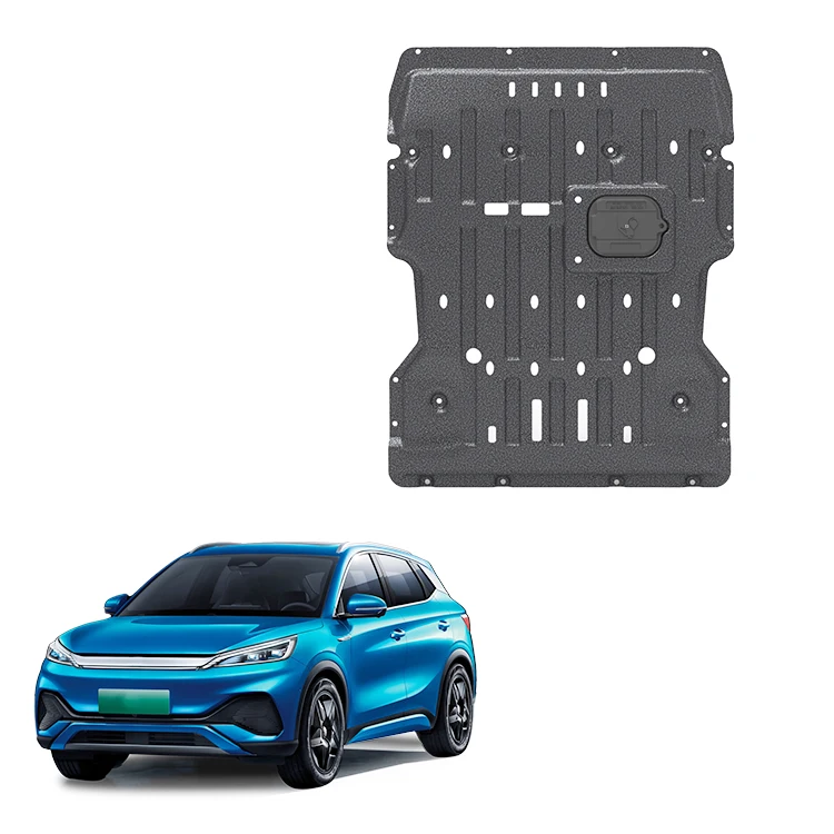 Atto3 Oto Parçaları Alüminyum ve Magnezyum Motor Koruması Batarya Şasesi Alt Koruma Plakası Orjinal Eşleşmesi BYD Yuan Plus için