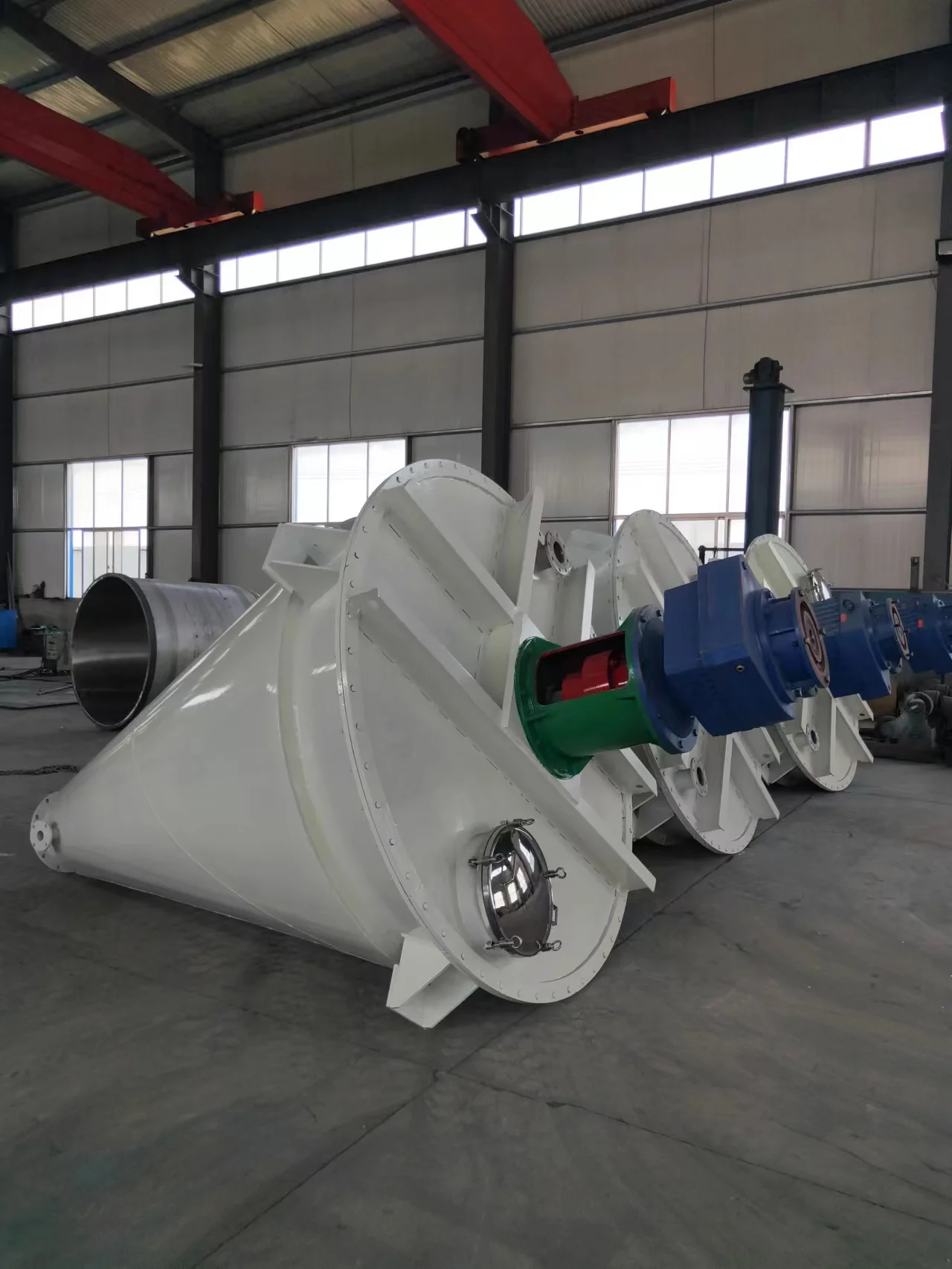 Mixer Repellet Machine Conical Vertical Mosquito Repellent Powder Mixer Double Spiral Conical ...