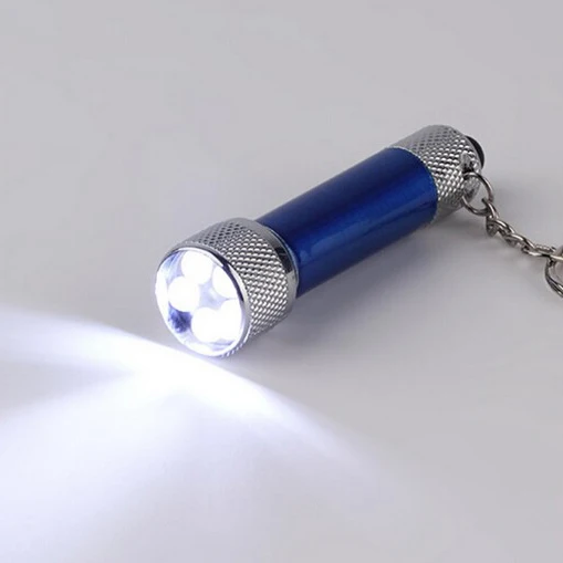 5 led mini cheap torch light keyring light