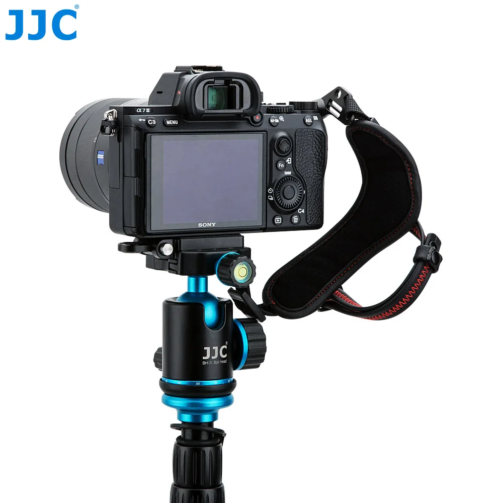 JJC HS-ML1M Canon Nikon Sony Fujifilm Olympus Pentax  Panasonicミラーレスカメラ用マウント付き調節可能なハンドおよびリストストラップ