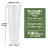Tasse extra longue, finition givrée.