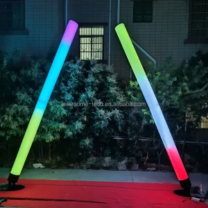 360 Tube Light  for Disco Party Club Bar Dj Show Stage Lighting RGB Led Tube