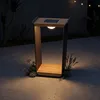 L - Coffee Solar LED Lantern