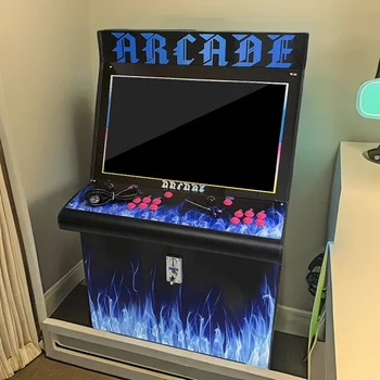 Large Joystick Metal 2 Player Retro Fighting War King Pandora Box Arcade Game