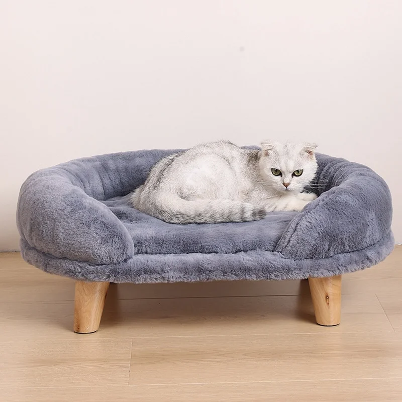 High Quality Comfortable Calming Antianxiety Warm Sofa Pet Bed Nest