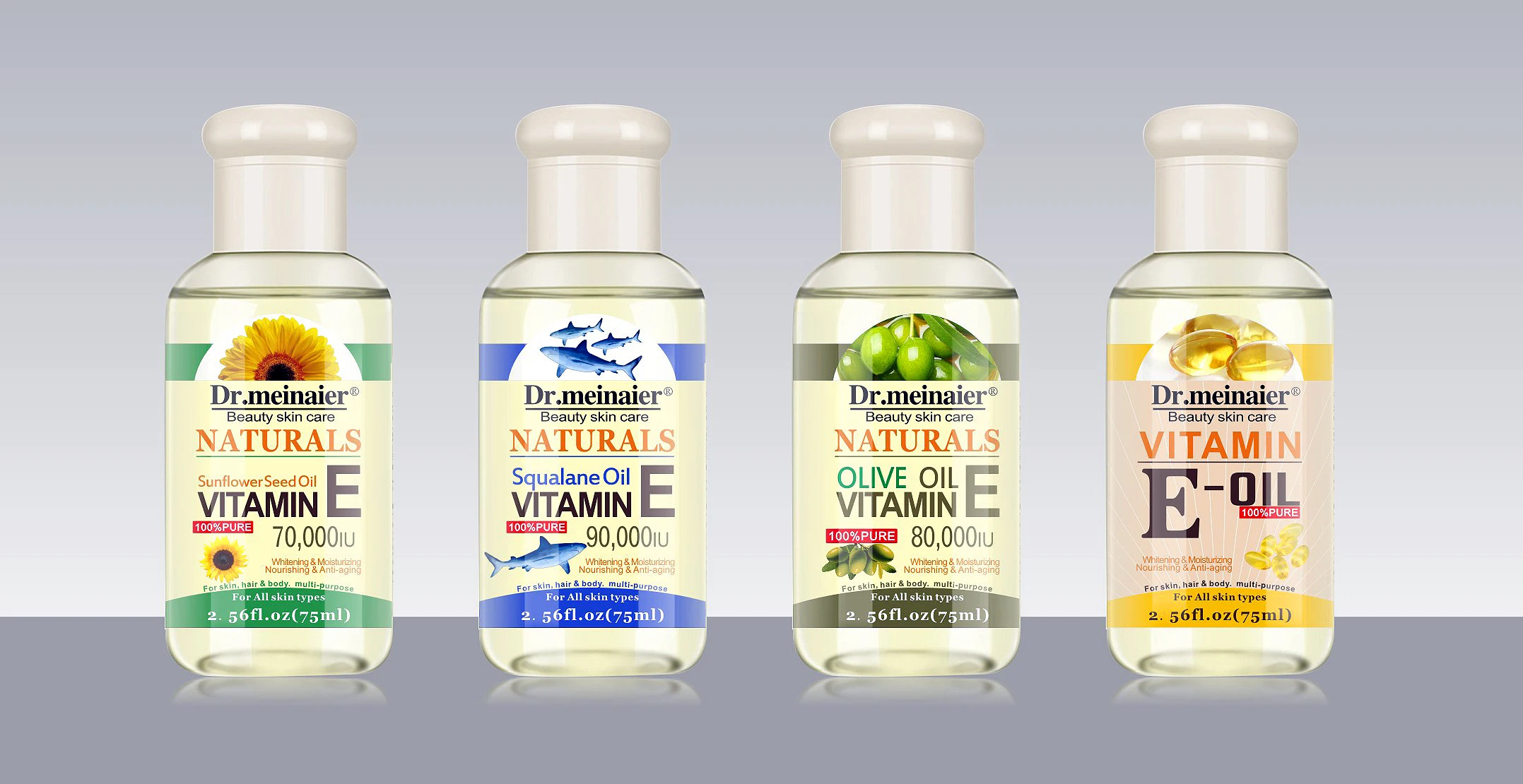 100 Pure Organic Vitamin E Oil Fast Absorb Skin Brightening Protection For Face & Body And Hair