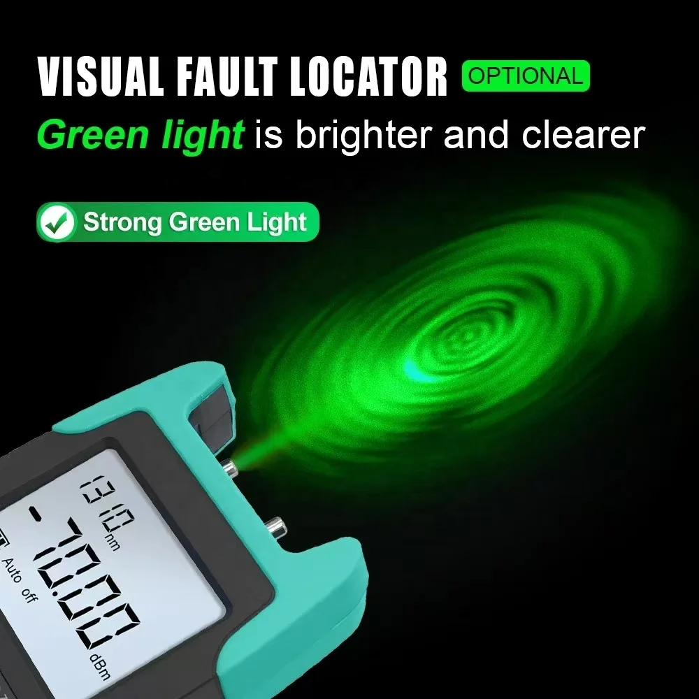 Optic power meter  4 in 1 OPM with VFL and RJ45 tester with rechargeable battery