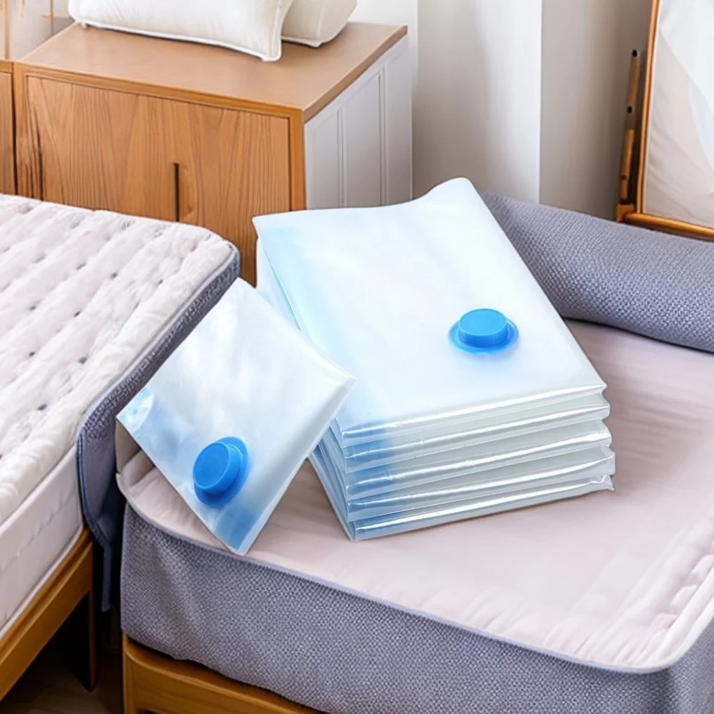 Modern 100*80 Full Box Blank Compression Quilt Storage Bag H