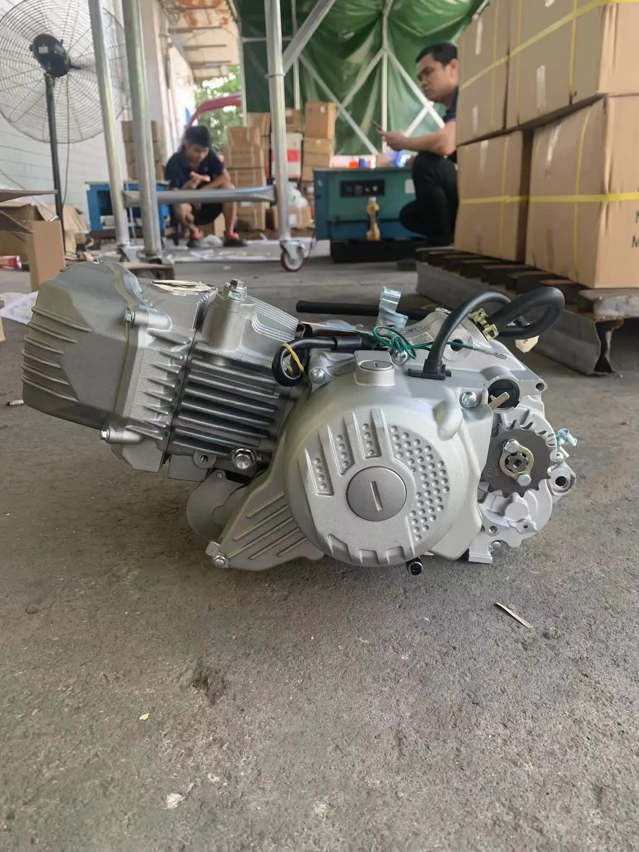 ZS1P62YML-2 W190 Zongshen Engine Zs190 Motorcycle Engine Assembly