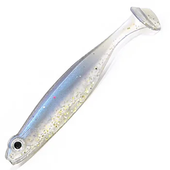 High Quality Stainless Steel 8-Piece Lure Sticky-Eye Soft Bait T-Tail Black-Pit Bass Mandarin Fish Powerful Fish-Attractant – Soft Lure – view 2