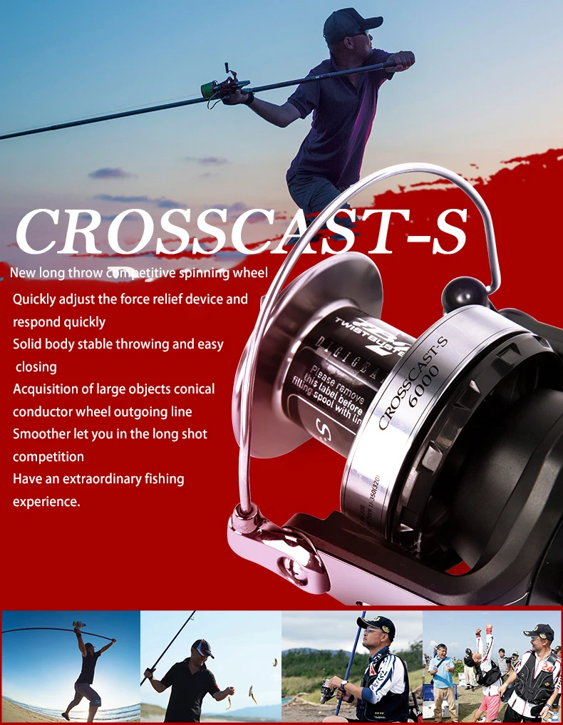 Daiwa Crosscast-s 5000LD-6000 Spinning Reel