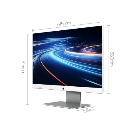 Frameless Slim Desktop PC Lenovo ERAZER All-in-One Q270H AMD R5-5600H AIO PC Desktop Computer PC with 16GB/512GB SSD