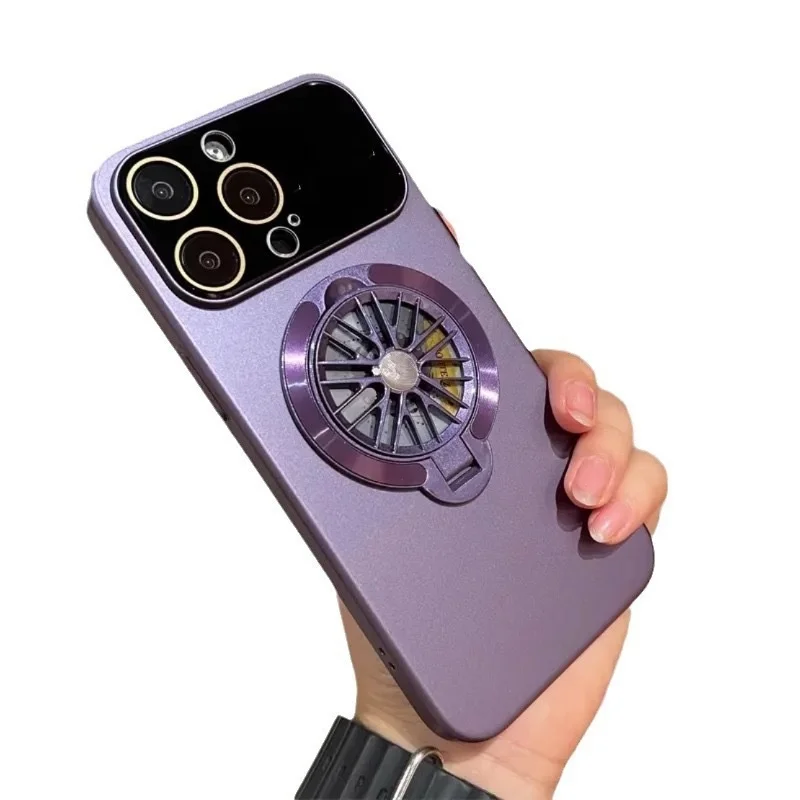 Laudtec New Design Luxury Gyroscope  Decompression Mobile Phone Case For iPhone 15 14 Holder Cover