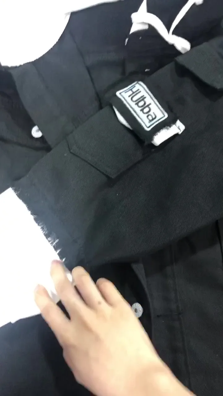 Attack On The Giant Anime Hooded Denim Jacket Male Autumn And Winter Wholesale Custom Thermal