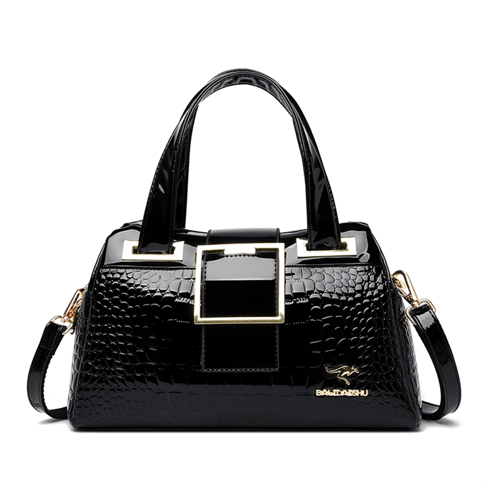 Large Capacity Tote Bag Luxury Handbags Women Bags Designer Crocodile ...
