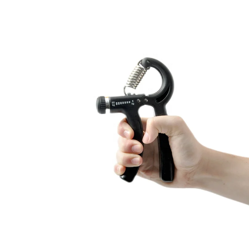 OEM Wholesale Wrist Trainer Exercise Bodybuilding Training Handgrip 5 to 60Kg Adjustable Hand Grip Strengthener
