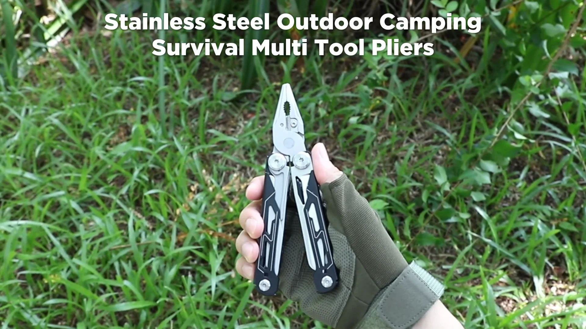 New Design 16 In 1 Stainless Steel Foldable Multitools Edc Knife Multi