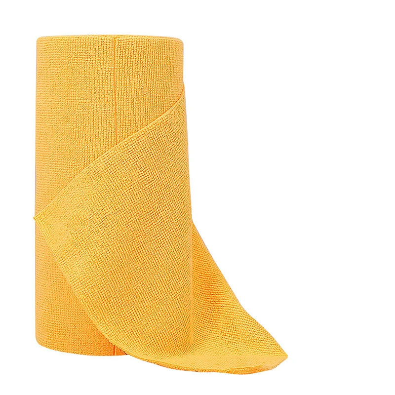 Factory Direct Sales Tear Away Microfiber Roll Cleaning Towels Reusable Washable Cloths for Car and House Cleaning