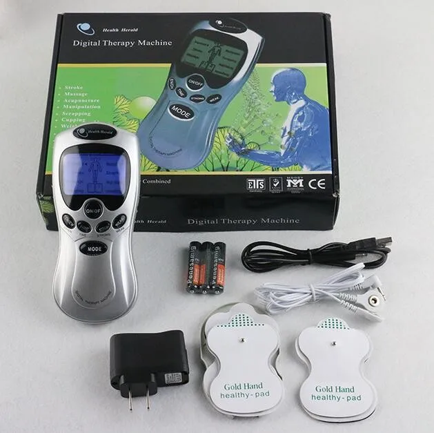 Tens/acupuncture/digital Therapy Machine Massager Electronic Pulse