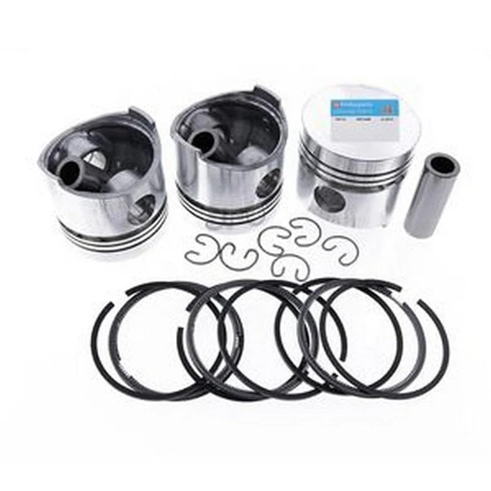 Piston & Piston Ring Set STD YM129004-22080 YM129004-22500 for Komatsu Engine 3D84E-5 S3D84-5
