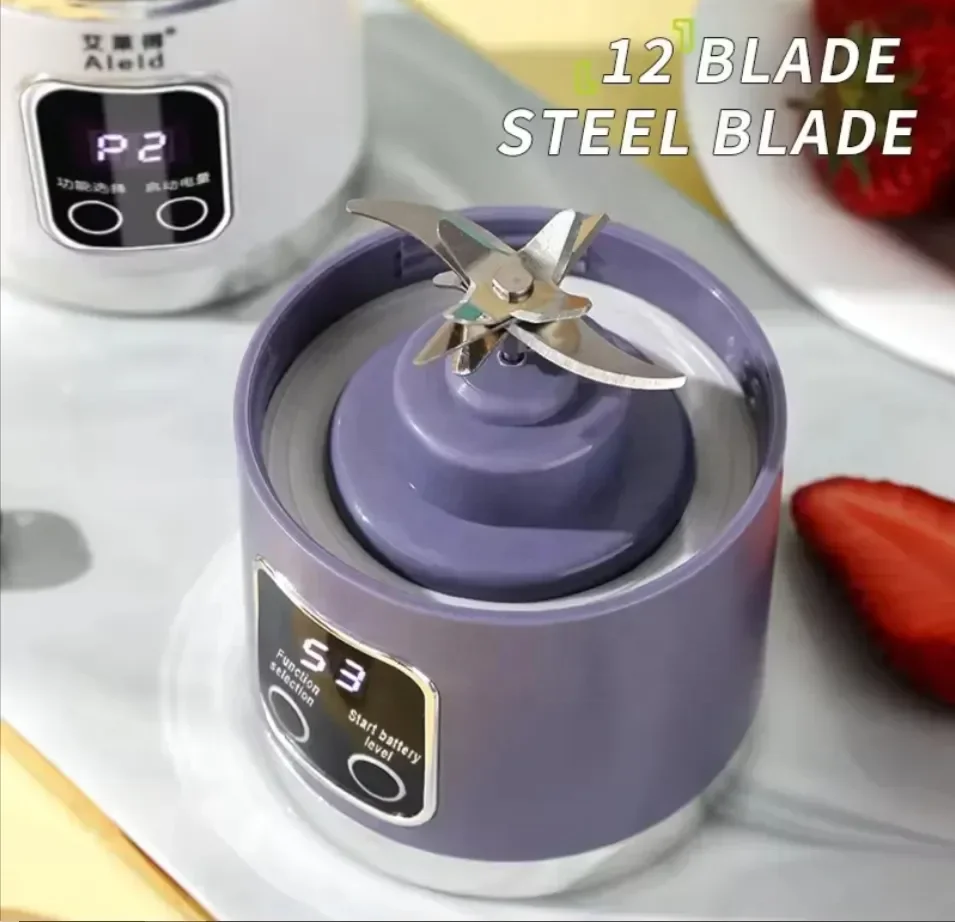 Light Luxury Modeling Simple Durable Portable Juicer Home Dual Motor 12-head Small Mini Student Milkshake Cup Juicing Cup 6