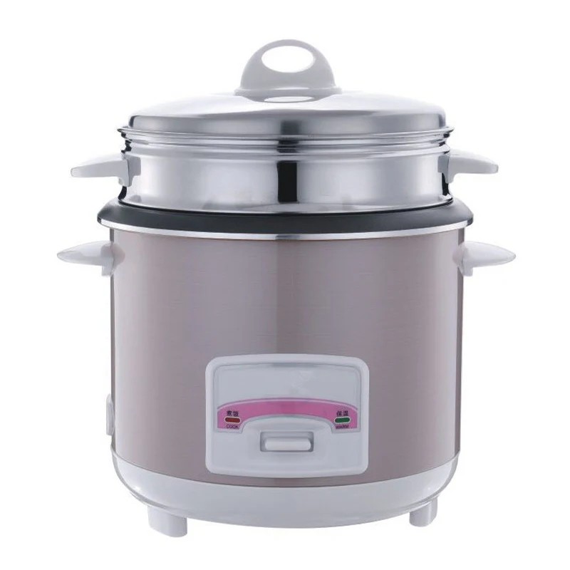 Automatic Rice Cooker Plastic Stainless Steel Inner Pot Electric Cooker  Aluminium Alloy Outer Hotel Shell Electric Cooker