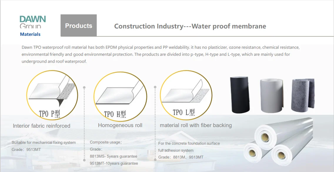 Thermoplastic Elastomer Granules For Roof Roofing Waterproofing Tpo