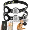 Star Moon  Paw pattern - Black