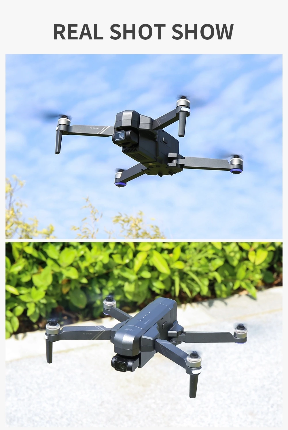 SJRC F11 PRO 4K GPS Drone with HD Camera, Remote Control, 1500M