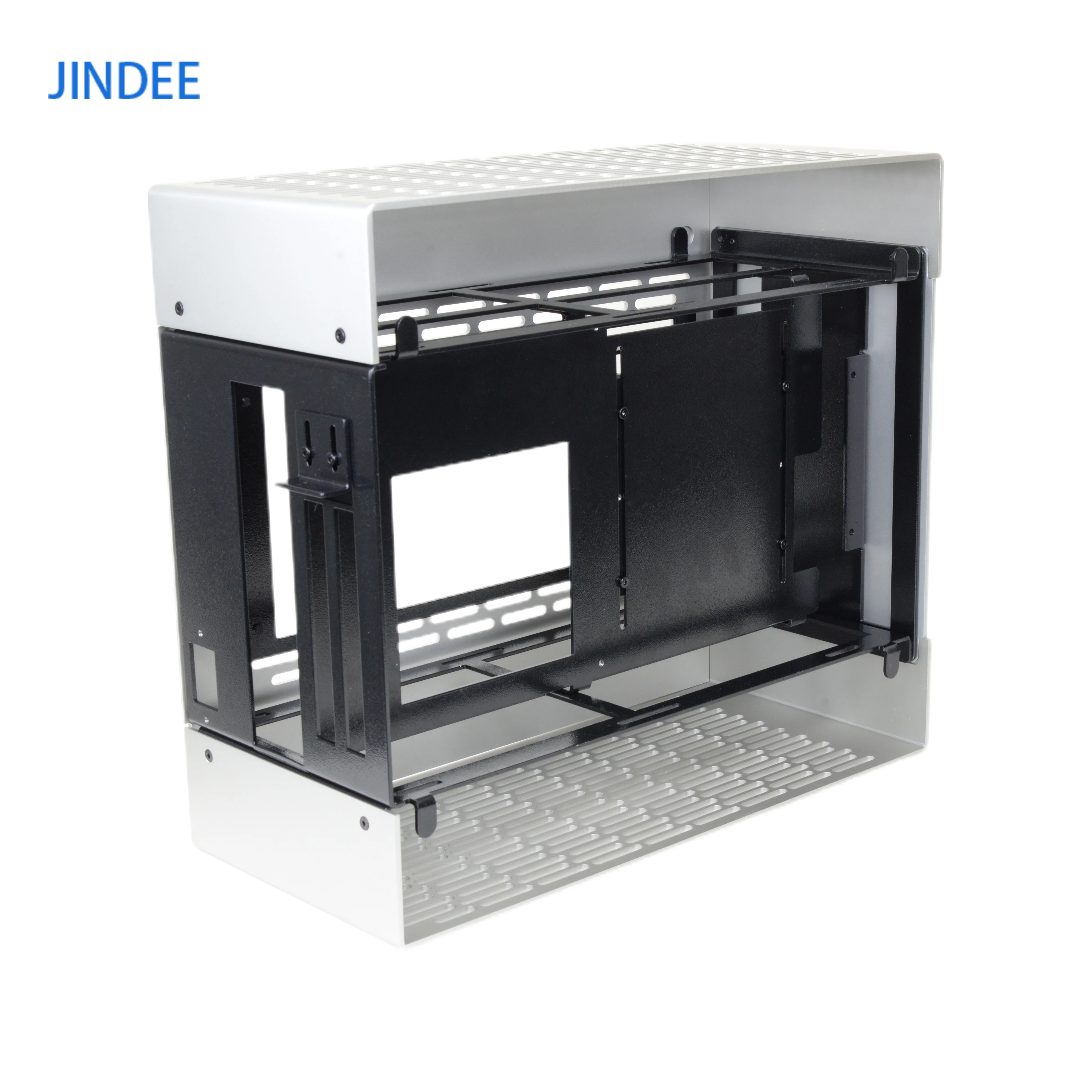 Custom Sheet Metal Computer Chasis Aluminum Enclosure Industria 6U Server ATX PC Case