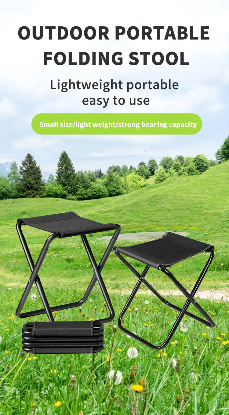 Foldable Chair Portable Mini Folding Camping Stool, Lightweight