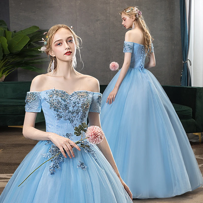 slim fit dress slacks Wedtrend Women Sky Blue Wedding Guest Dress A Line Spaghetti Straps Backless Pleated Chiffon Tea-Length Bridesmaid Dress, Sky Blue / US6