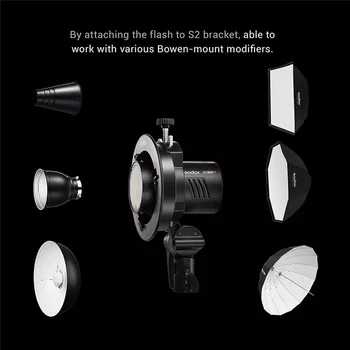 Godox AD100pro 100Ws Outdoor Flash Speedlight 2.4G Wireless X AD100 PRO Pocket Flash for Fujifilm detail image