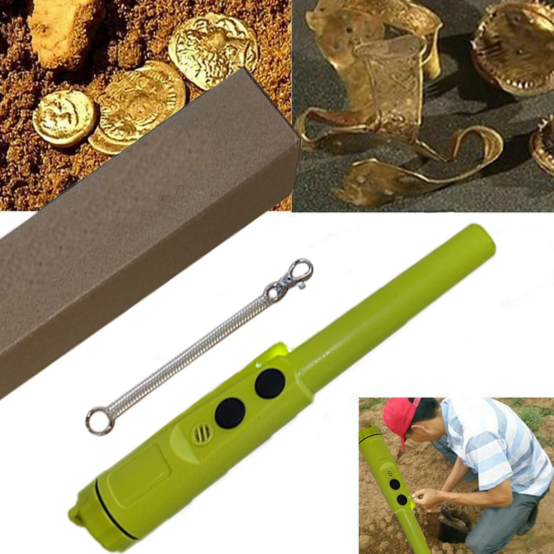 UNIQSCAN Factory Price Hand-held Pinpointer Metal Detector, Portable Waterproof GP Gold Pinpointer with LED Light