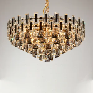 High Quality Chandelier Modern Bedroom Dining Room Gold Crystal Chandelier Pendant Lights